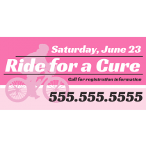 Ride for a Cure Banner